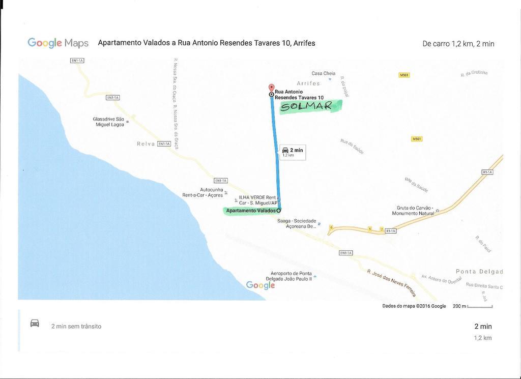 Apartamento Valados Πόντα Ντελγκάντα Εξωτερικό φωτογραφία